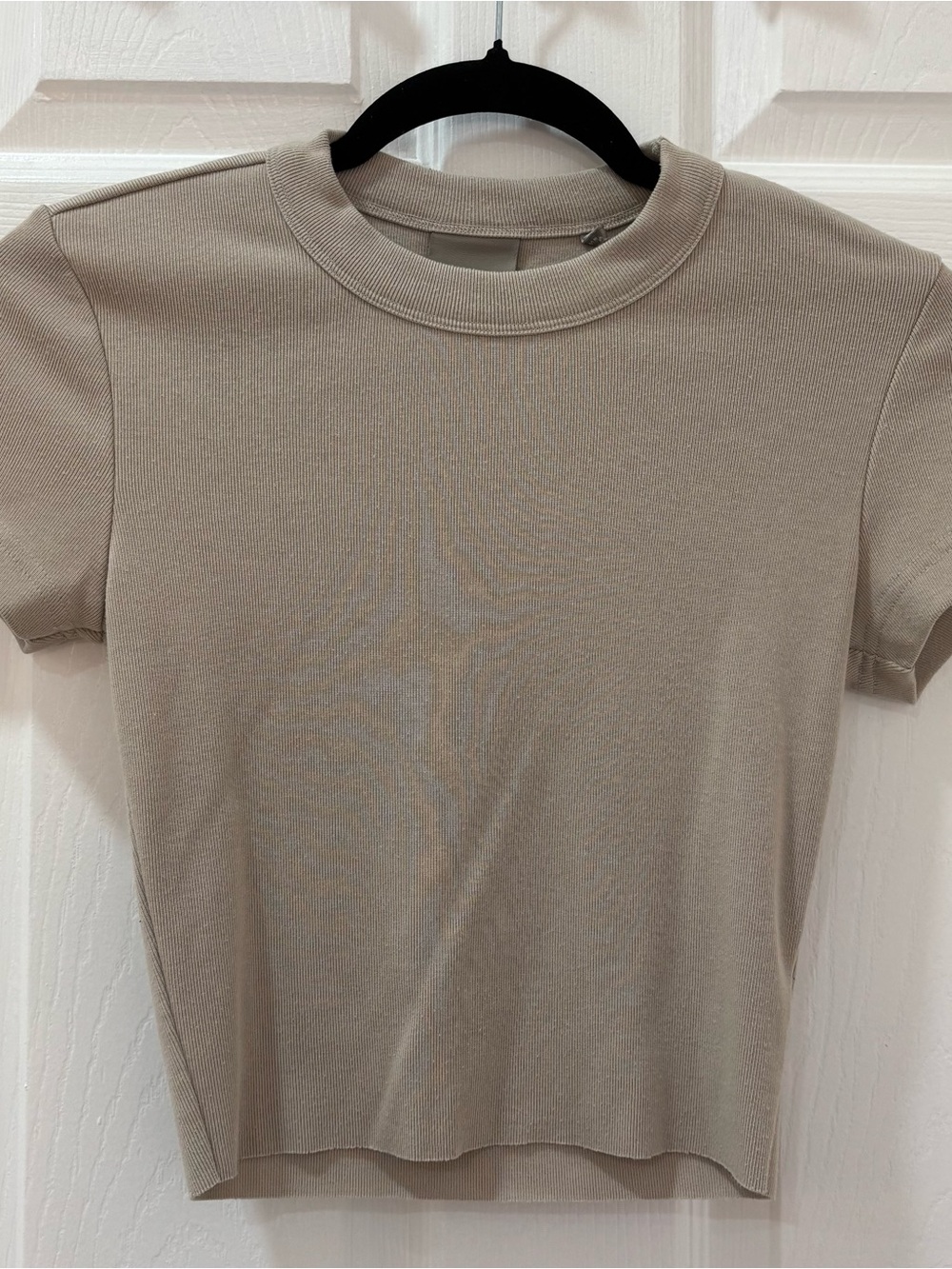 KITH Crewneck Short Sleeve Top - Taupe
